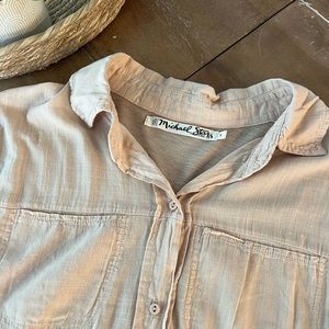 Michael Stars Button Down Shirt size 1
